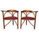 Tripod chairs Secession No. 81 by Thonet
