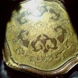 Venetian gilded wooden tray