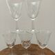 Vintage-Ensemble de 5 jolis verres à vin cuit/liqueur