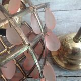 Hanging lamp with stamps