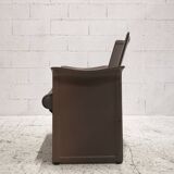 Korium wide armchair(s), design Tito Agnoli, Matteo Grassi, 1980