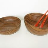 Salad bowl 24 Robex Italy vintage 60/70