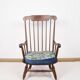 Vintage armchair with cushion
