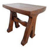 Tabouret en chêne | France années 1960