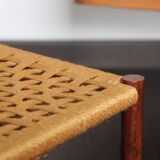 Scandinavian teak and rope 1960