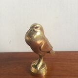 Brass paperweight press falcon design