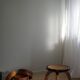 Wabi Sabi tripod stool / Solid wood side table, Scandinavia, 1950s