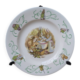 Plate 17.5cm Peter Rabbit Wedgwood Barlaston England Beatrix Potter