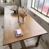 XXL solid oak table 3m2