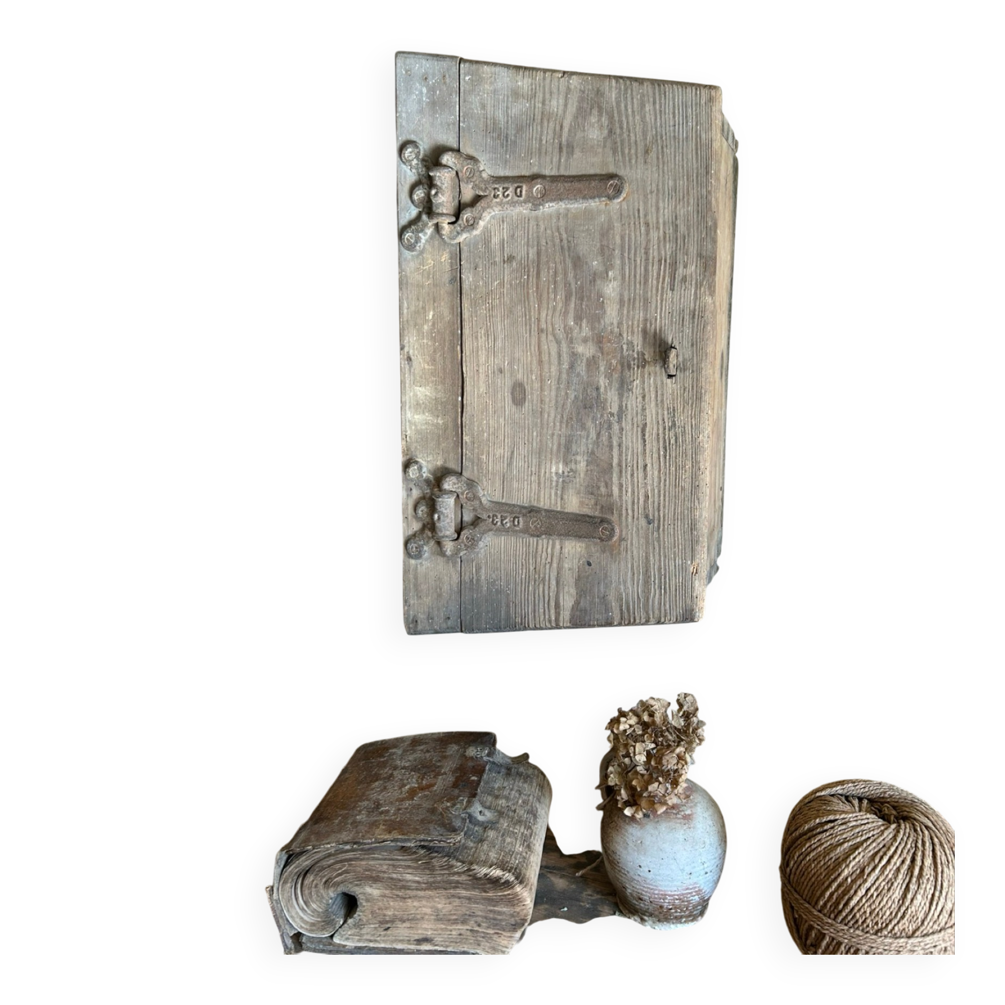 Old carriage trunk
