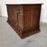 Oak office counter