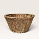 Round wicker basket, ⌀ 29 cm