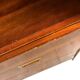 Narrow vintage wooden library / shelf / rack