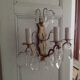 Wall light brass and stamps