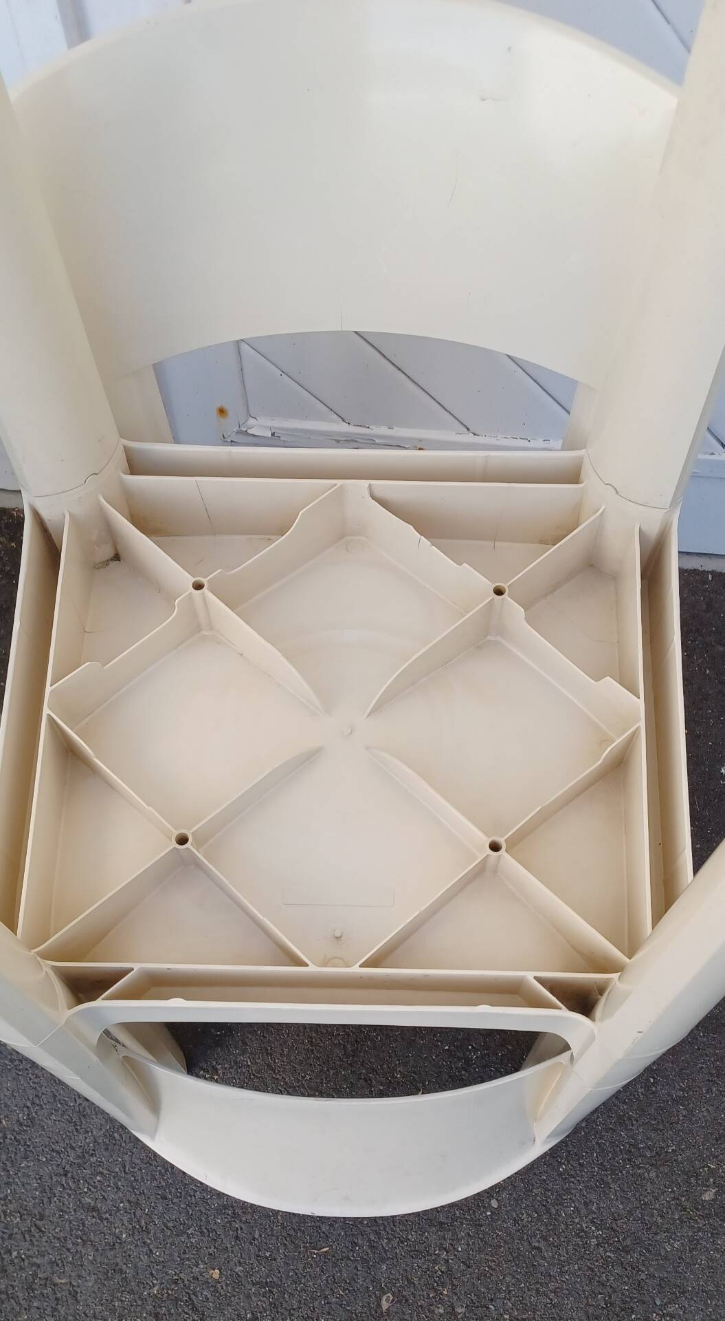 Set of 4 Space Age Allibert chairs