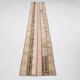 Pale Red Brown Hallway Vintage Runner Rug, 63x356Cm