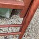 Pair of Italian folding chairs in vintage canning