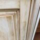 Louis Philippe rustic buffet vintage renovated in solid wood 185cm