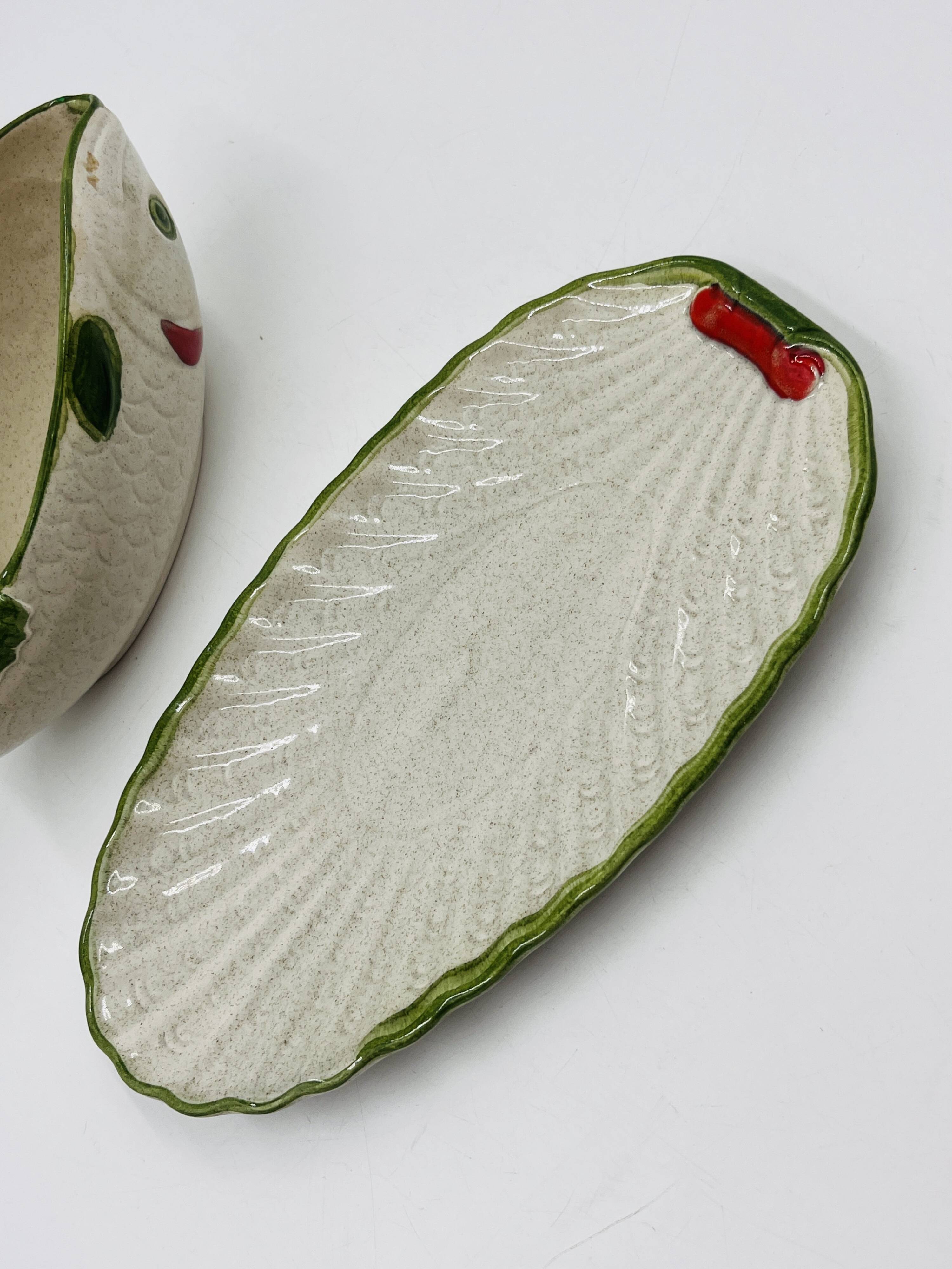 Waechtersbach fish gravy boat