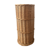 Vintage wicker umbrella door