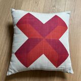 Red Rhine cushion cover