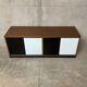 Rare vintage two-tone ARP Guariche Minvielle sideboard display case from the 60s