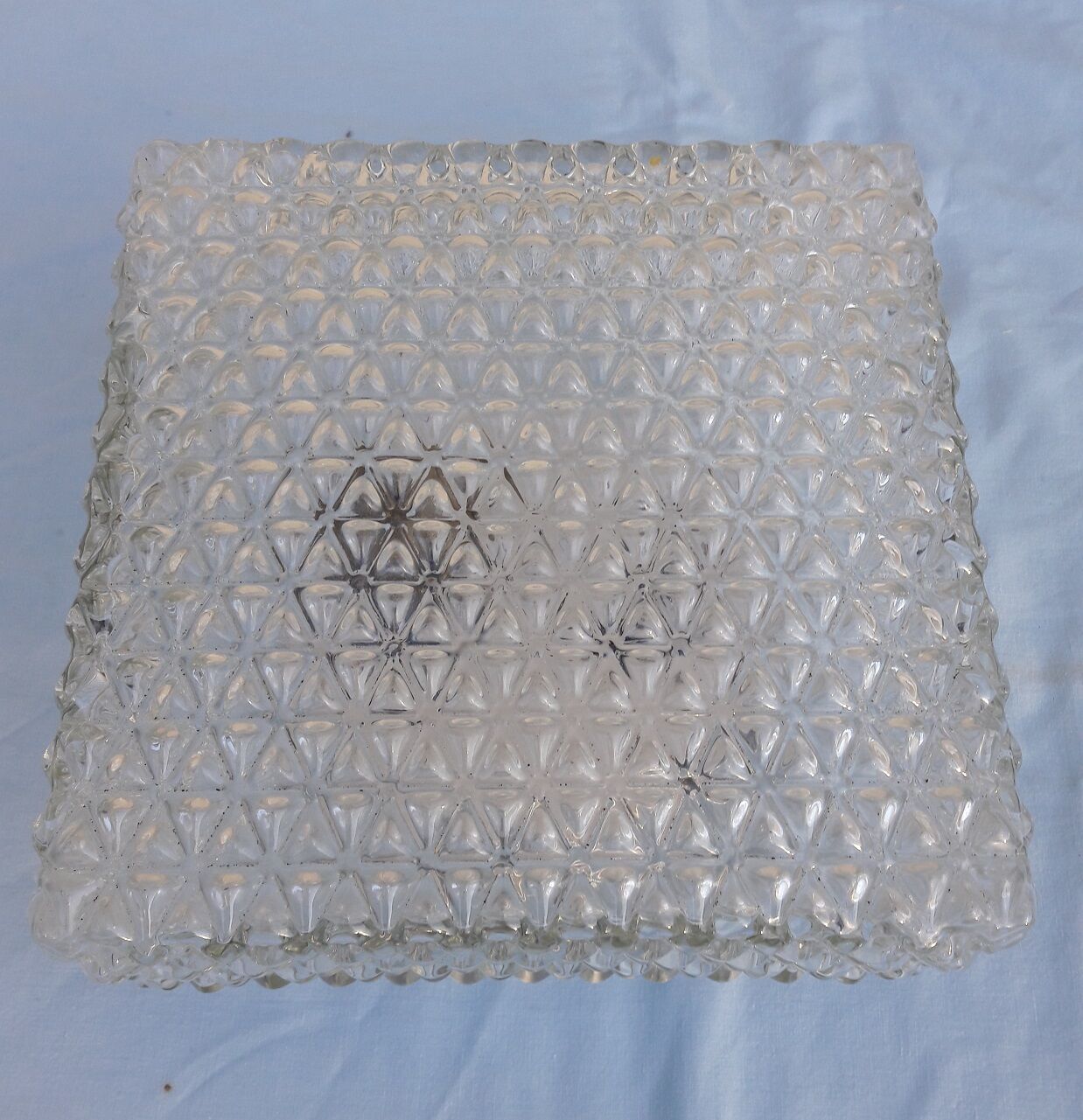 Glass ceiling lamp