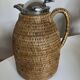 Wicker-covered thermos carafe designed by Ola Olson for Xtra 1980.