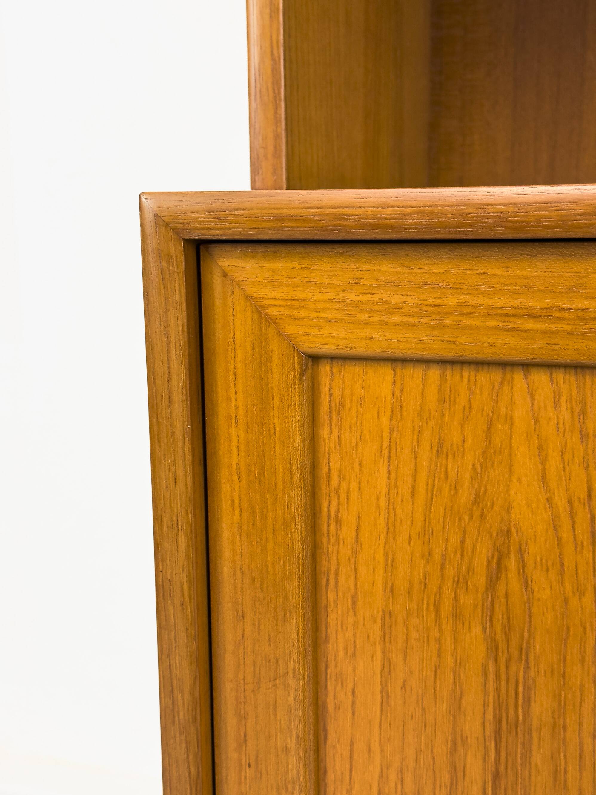 Teak bookcase from WK Möbel, 1960s