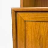 Teak bookcase from WK Möbel, 1960s