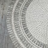 Table basse Heinz Lilienthal mosaïque marbre