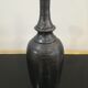 Vase of black enamelled terracotta, signed Jean Marais