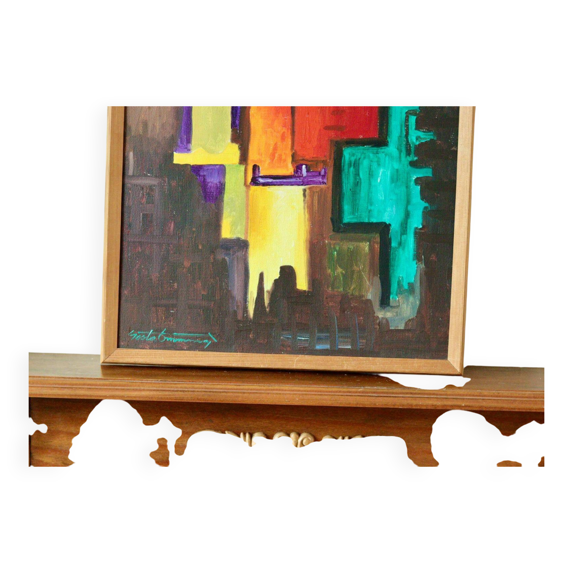 Non-figurative motif – Gösta Emming