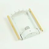 Mid Century Modern Ice Glass Wall Light From Doria, Germany, 1960s