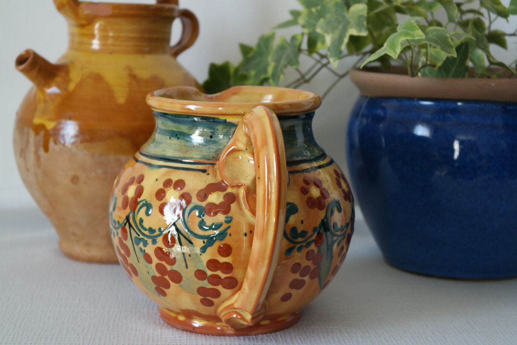 Ceramic pitcher FF Griffi Corsica Terraghja