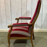 Late 19th century Voltaire armchair in beech