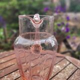 Pink art deco pitcher