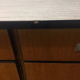 Light wood and Formica 1960 tray