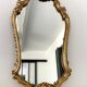 Vintage baroque style mirror, 84x43 cm