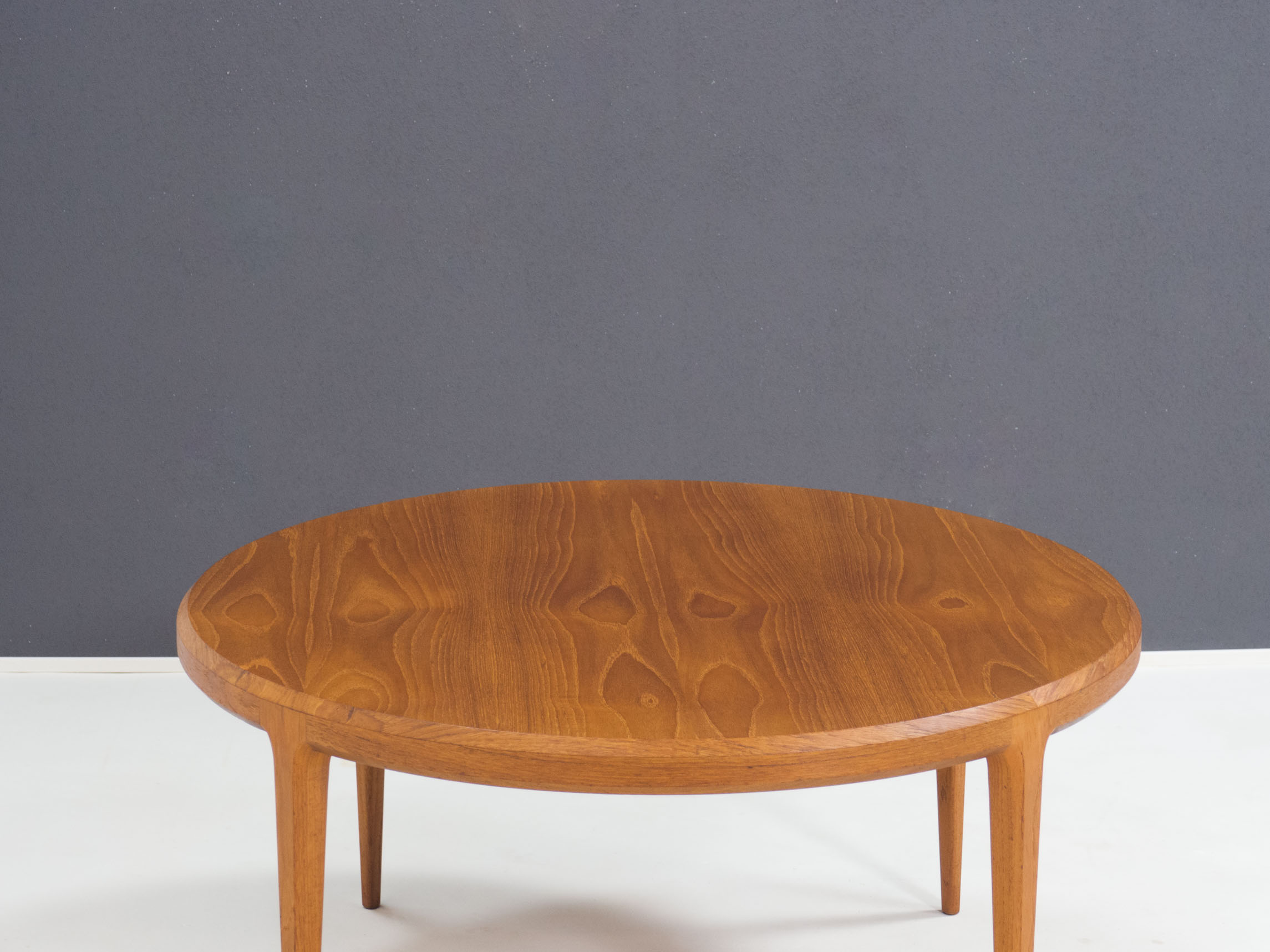 CFC Silkeborg round coffee table by Johannes Andersen