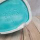 Vintage turquoise ceramic pitcher St-Clément model Aigle.