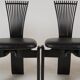 Set of 4 dining chairs "Totem" by Torstein Nilsen