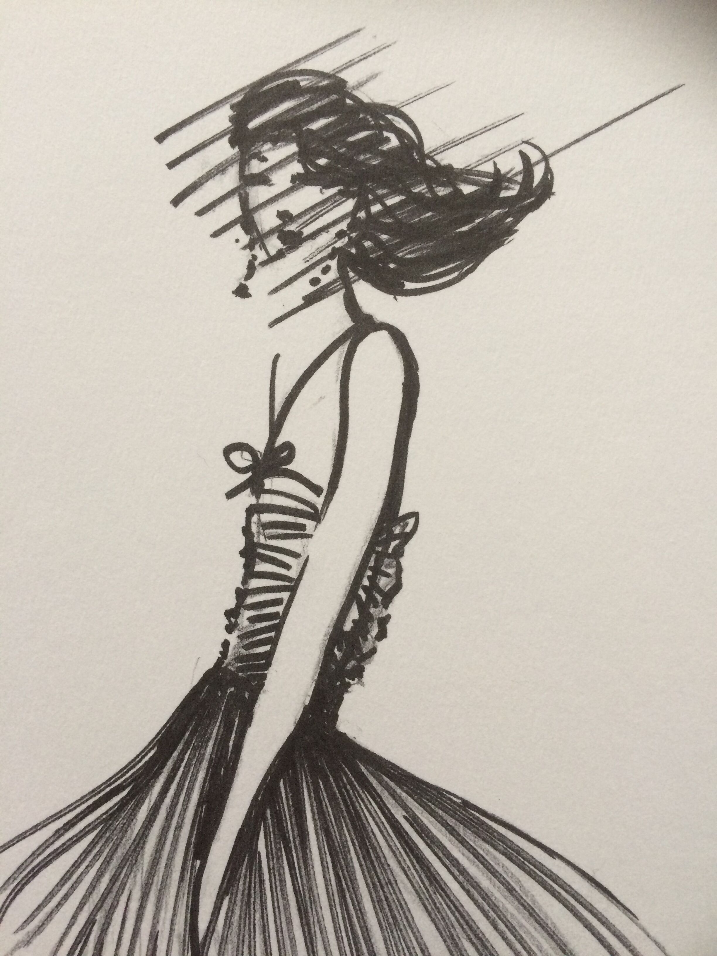 Nina Ricci: fashion illustration of the 1990s