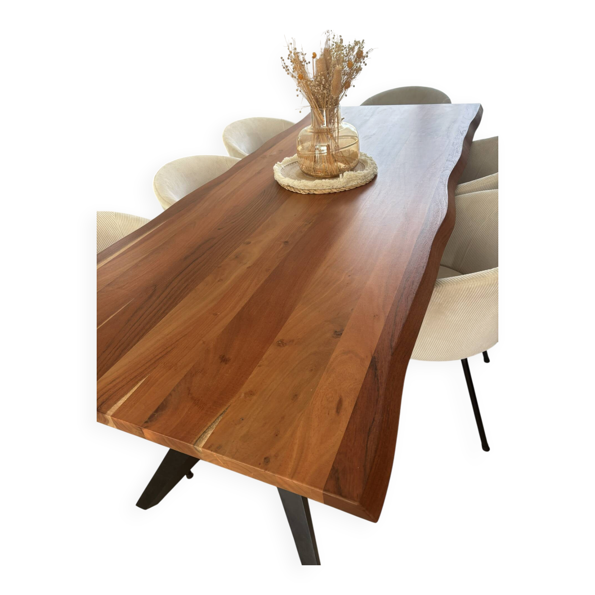 1 acacia wood table