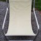 Pair of armchairs from the 70s chrome tubes and cotton canvas