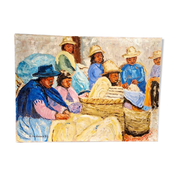 Bolivians by R. Trevoux dated 1976