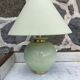 Green ceramic lamp