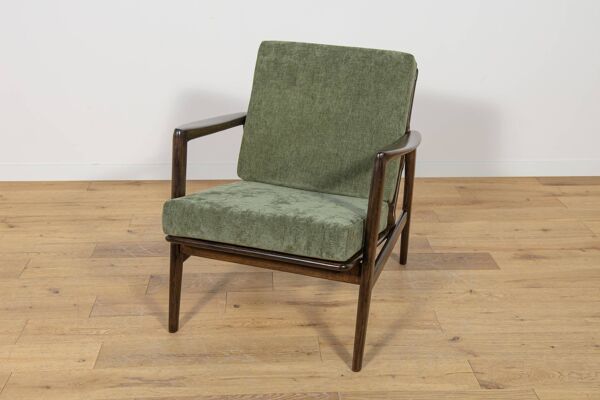 Fauteuils modèle 300-139 de l'usine de meubles Swarzędz, années 1960, lot de 2