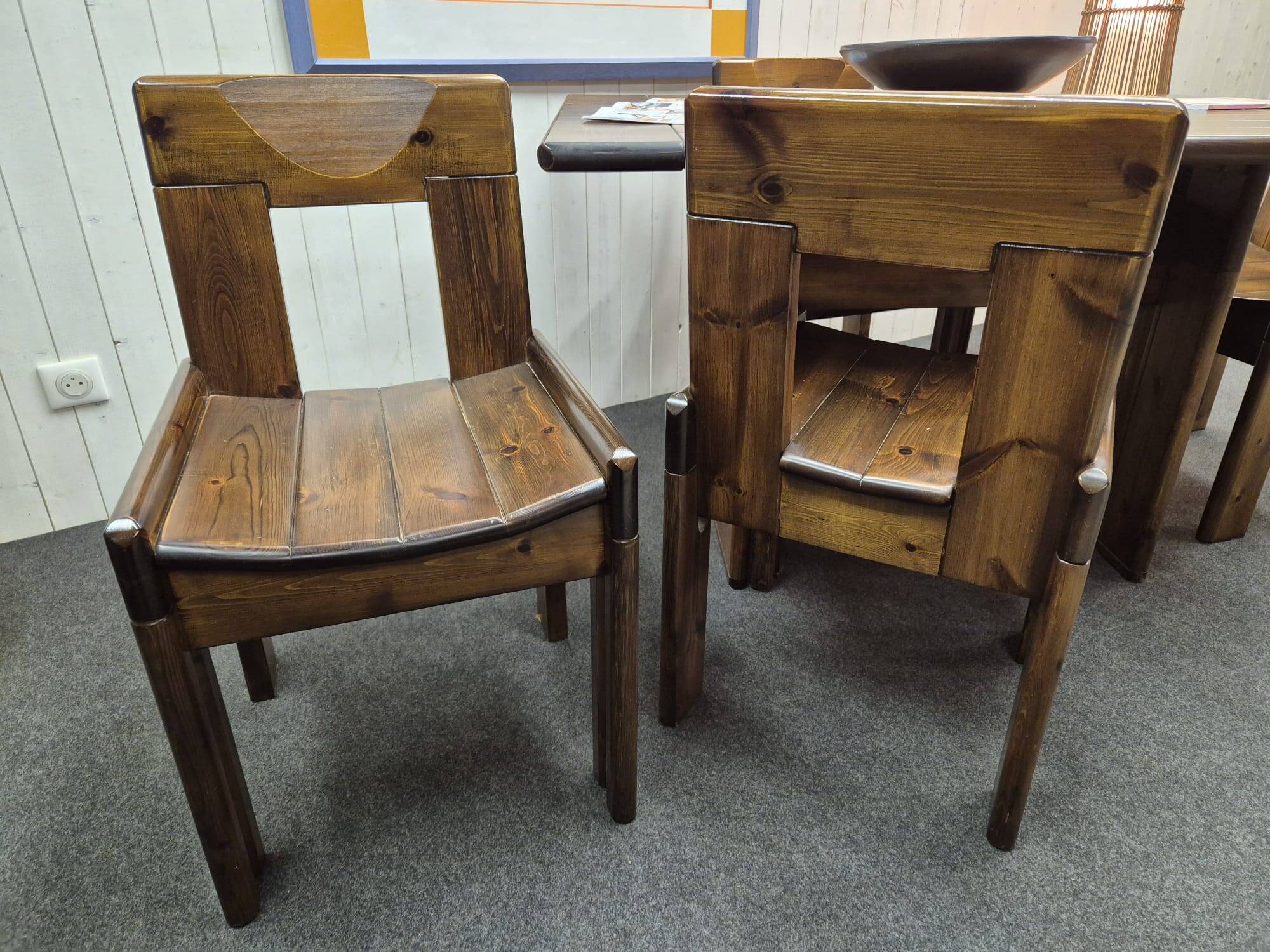 Silvio Coppola table and chair set
