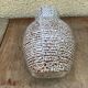 Old Ceramic Vase Brown Grey 70s Vintage
